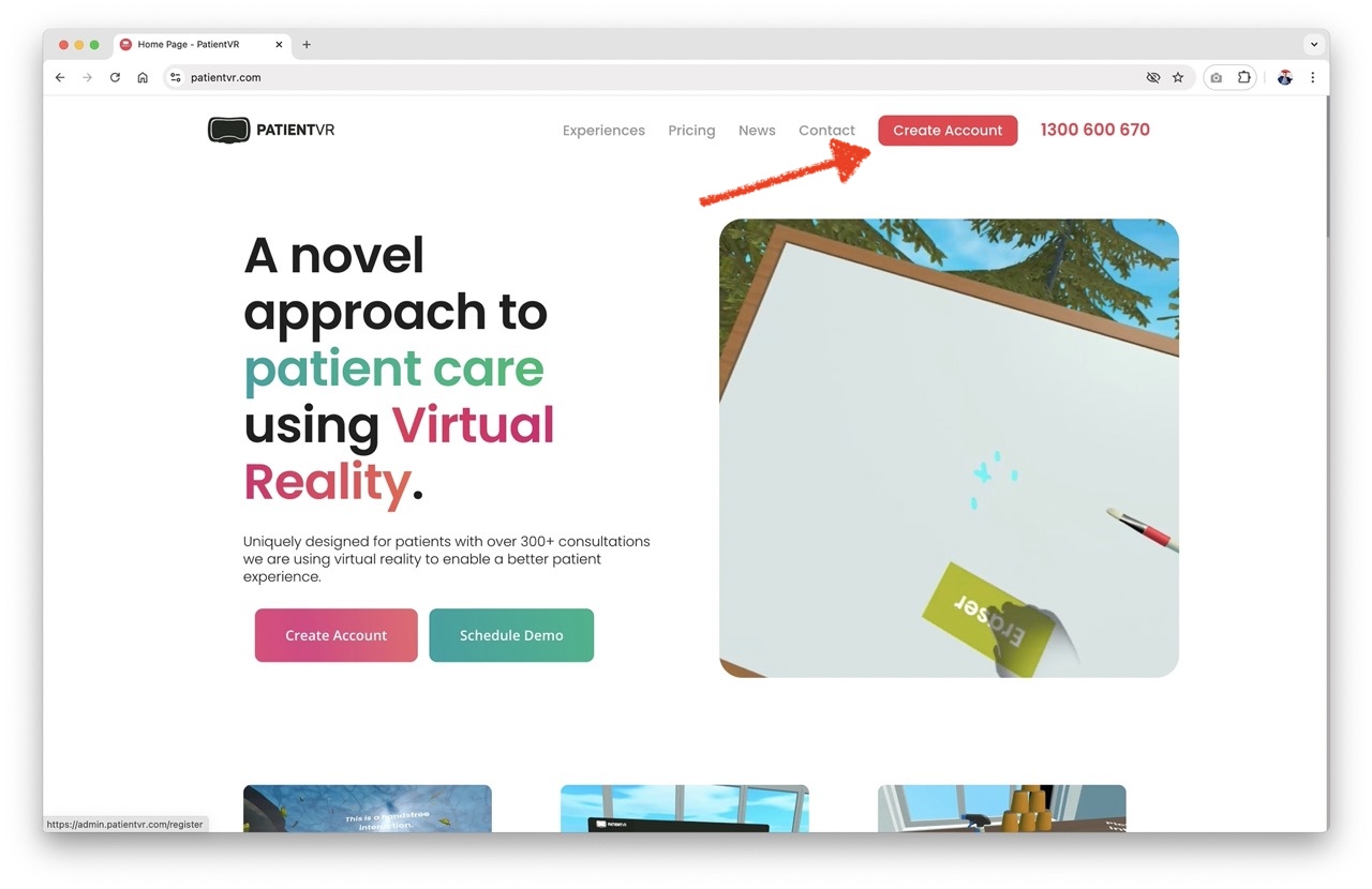 create-account-patientvr